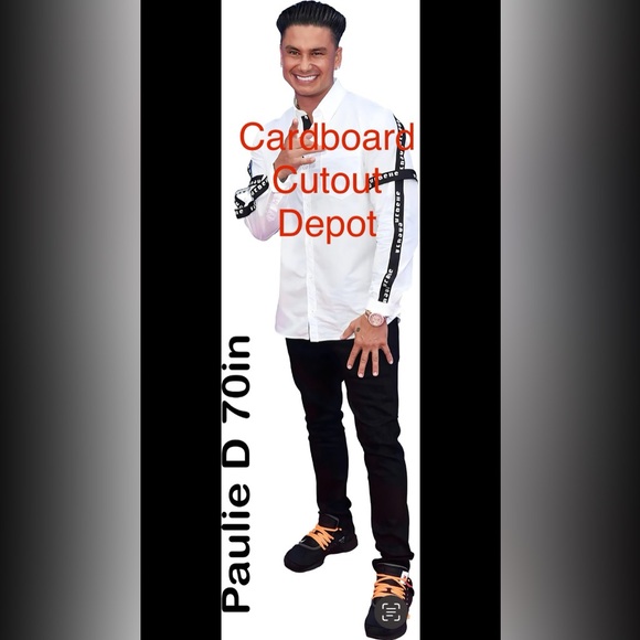 Pauly D LIFE SIZE Cardboard Cutout Jersey Shore with FREE Shipping LAST ONE!